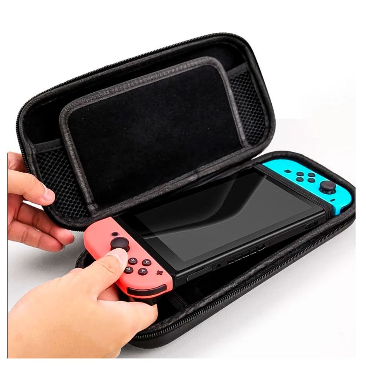 GENERICO - Funda Protector Nintendo Switch Lite Estuche Portatil Porta Kit Gaming