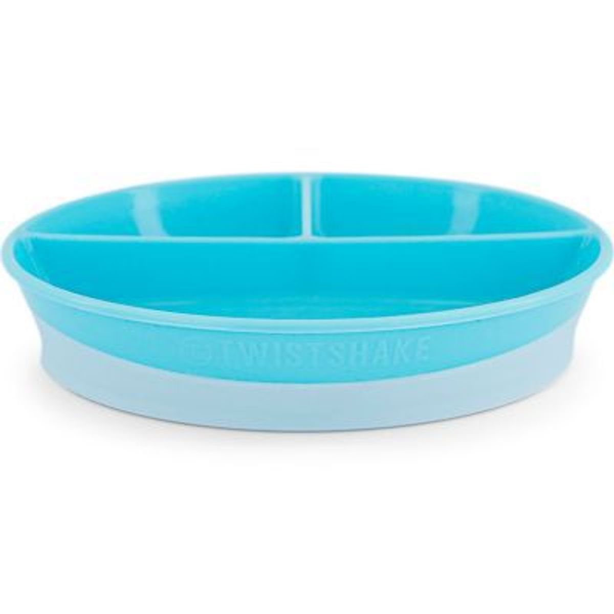 TWISTSHAKE - Plato con Divisiones Twistshake 6m Celeste