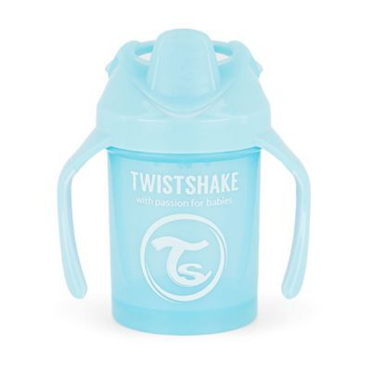 TWISTSHAKE - Taza de Entrenamiento Twistshake 230ml Celeste