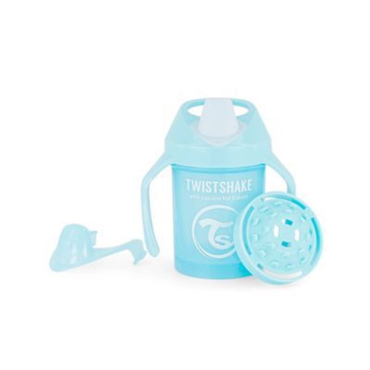 TWISTSHAKE - Taza de Entrenamiento Twistshake 230ml Celeste
