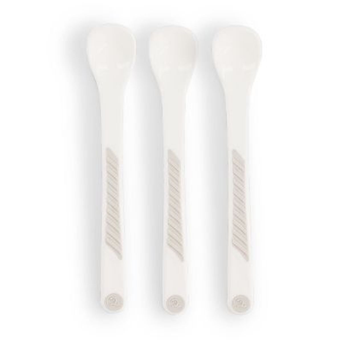 TWISTSHAKE - Set Cucharas Twistshake 6+m Blanco