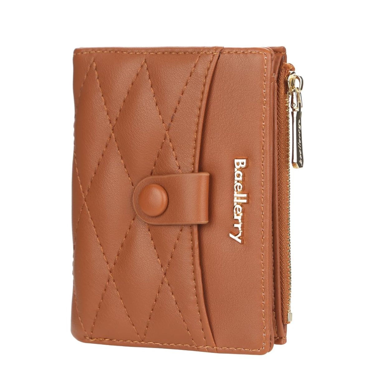 BAELLERRY - Billetera de cuero vegano PU para dama N5020