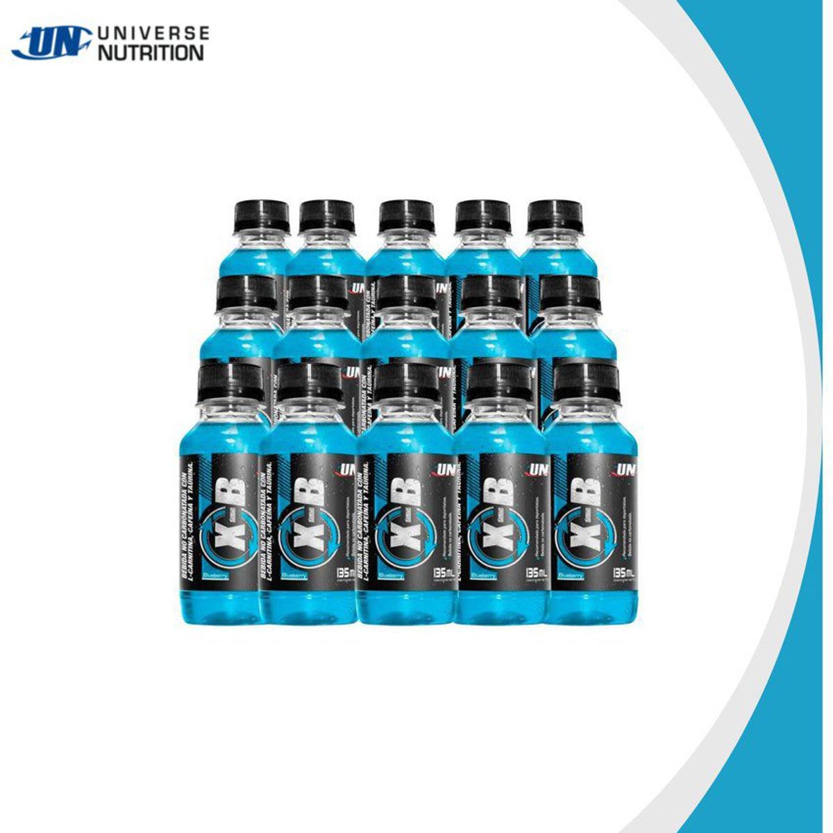 UNIVERSE NUTRITION - Quemador de Grasa Universe Nutrition X-B 15 Unid. Blueberry