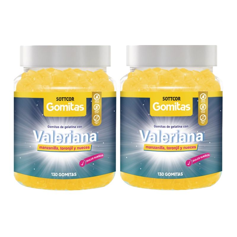 GENERICO - Manzanilla para Adultos Gomitas Sottcor 100gr Chicle x2