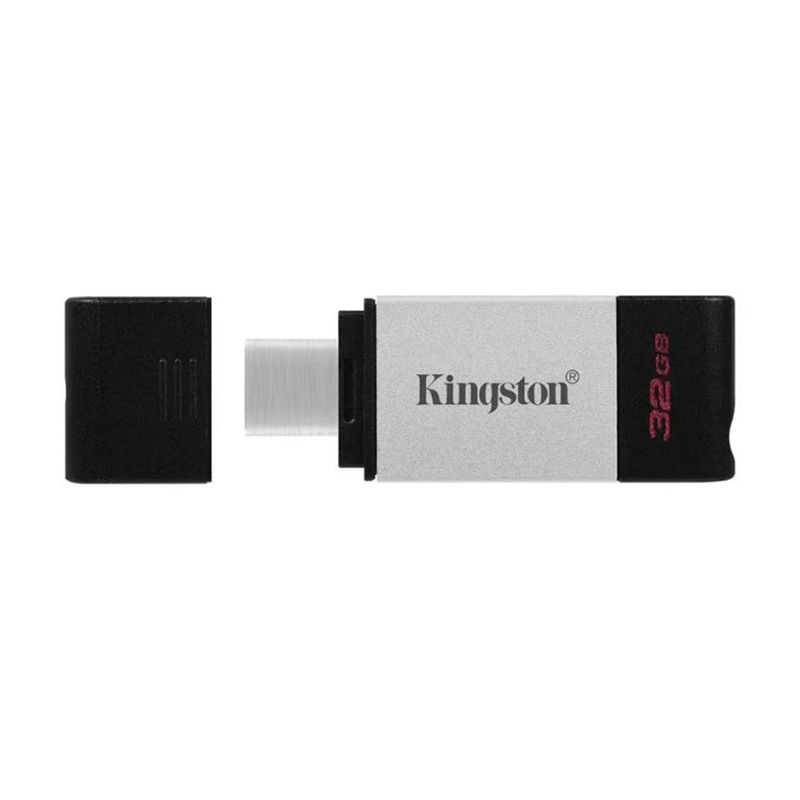 KINGSTON - MEMORIA USB KINGSTON DATA TRAVELER 80 32GB USB TIPO-C P/N: DT80/32GB
