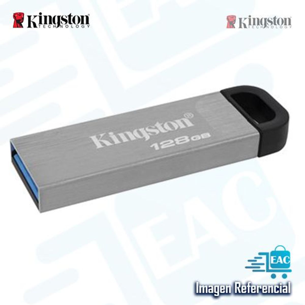 KINGSTON - MEMORIA USB KINGSTON 128GB DATA TRAVELER KYSON 200MB/S P/N: DTKN/128GB