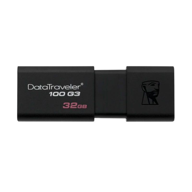 KINGSTON - MEMORIA USB 3.0 KINGSTON DATA TRAVELER 100 G3 32GB P/N: DT100G3/32GB