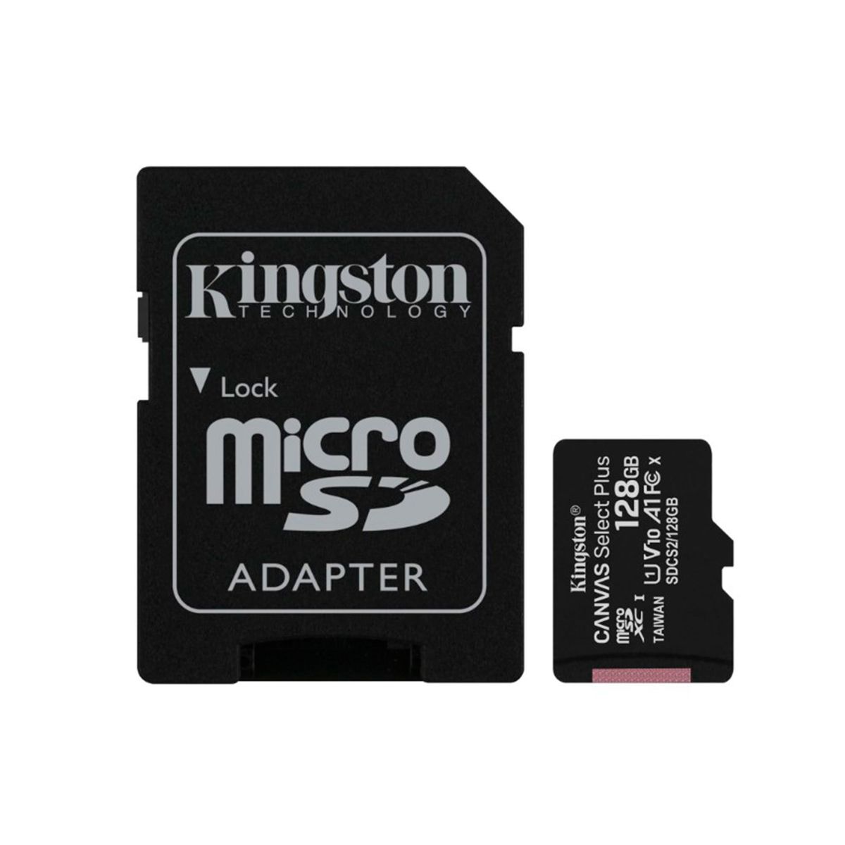KINGSTON - MEMORIA MICRO SD KINGSTON CANVAS SELECT PLUS 128GB P/N: SDCS2/128GB