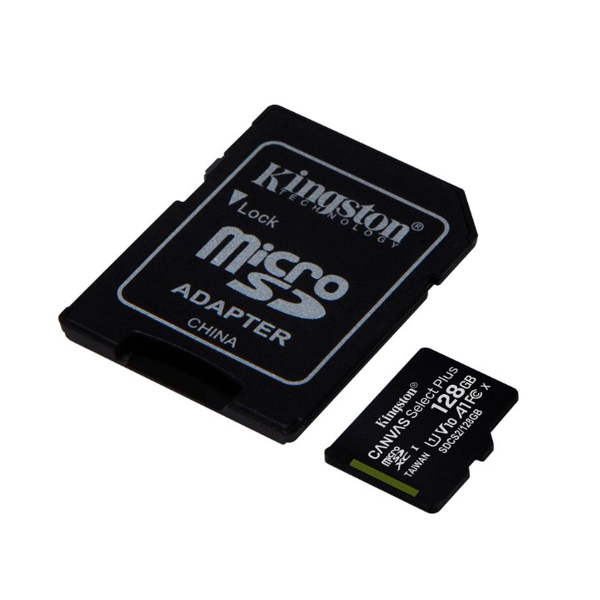 KINGSTON - MEMORIA MICRO SD KINGSTON CANVAS SELECT PLUS 128GB P/N: SDCS2/128GB