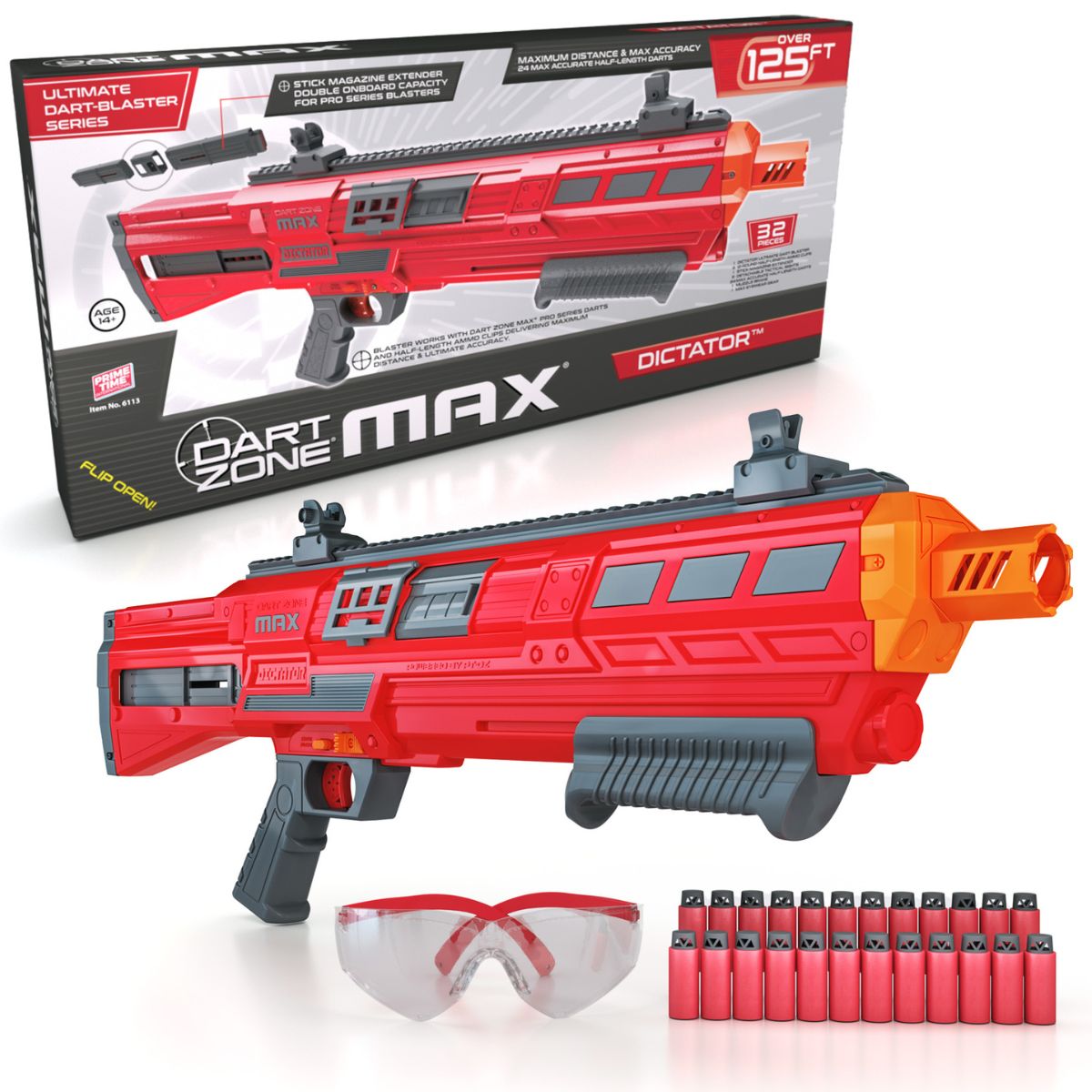 DART ZONE - Lanzador De Dardos Max Dictator