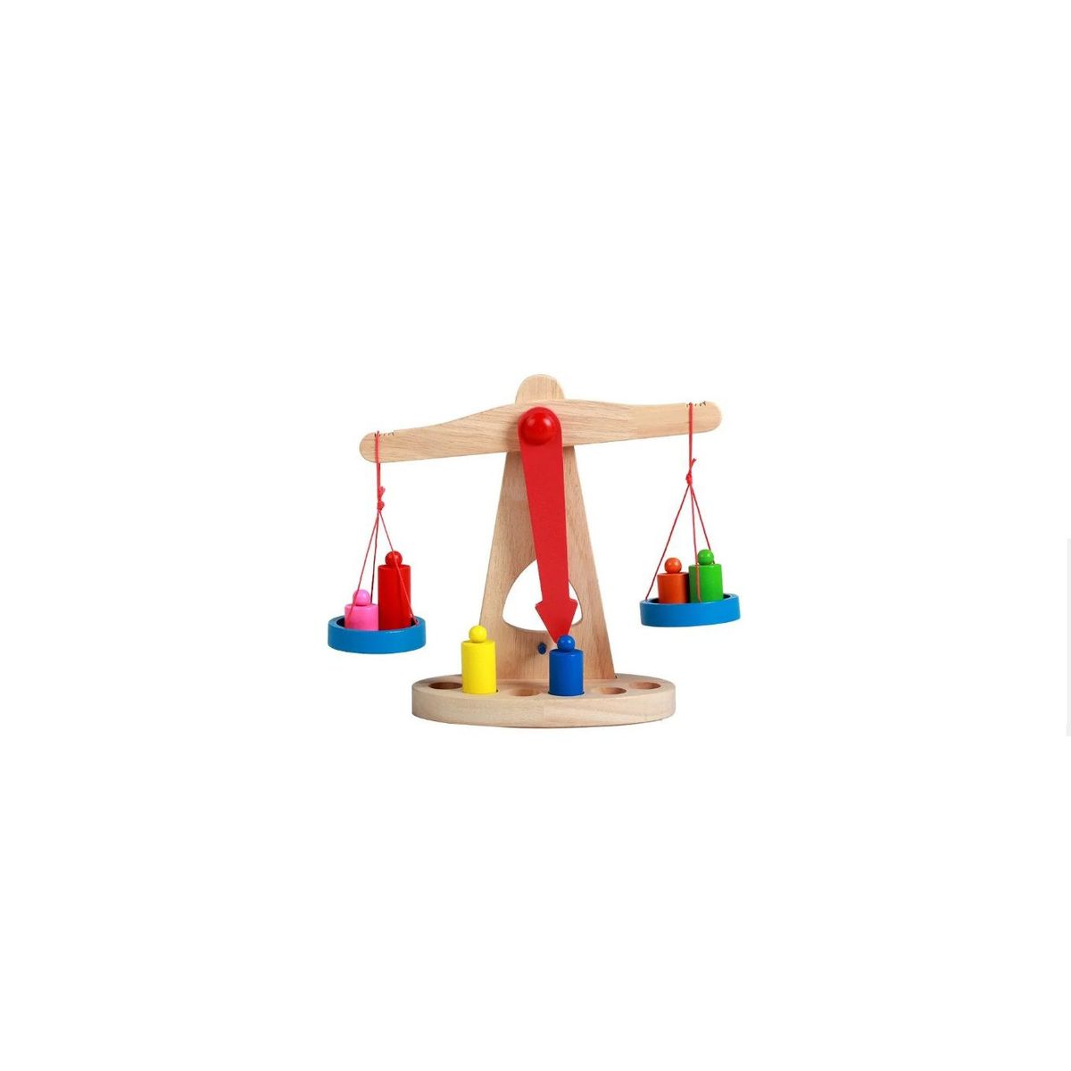 GENERICO - Juego de Balanza de Madera