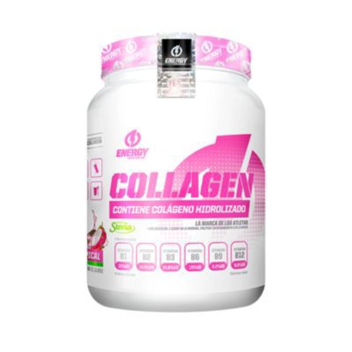 ENERGY NUTRITION - Colageno Energy Nutrition Collagen 500 Gr Tropical + Shaker