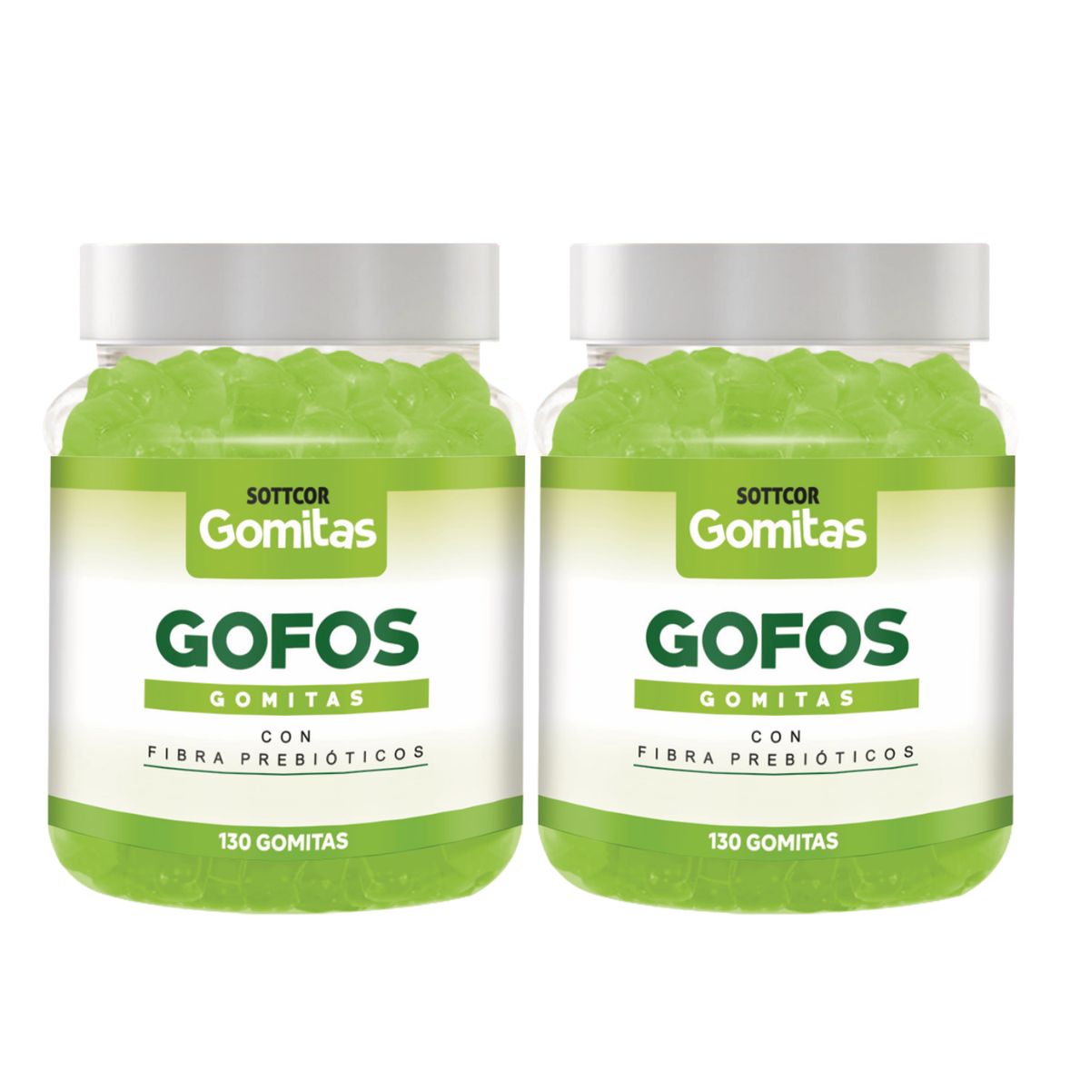 GENERICO - Gofos Para Adultos Gomitas Sottcor 100Gr Chicle x2