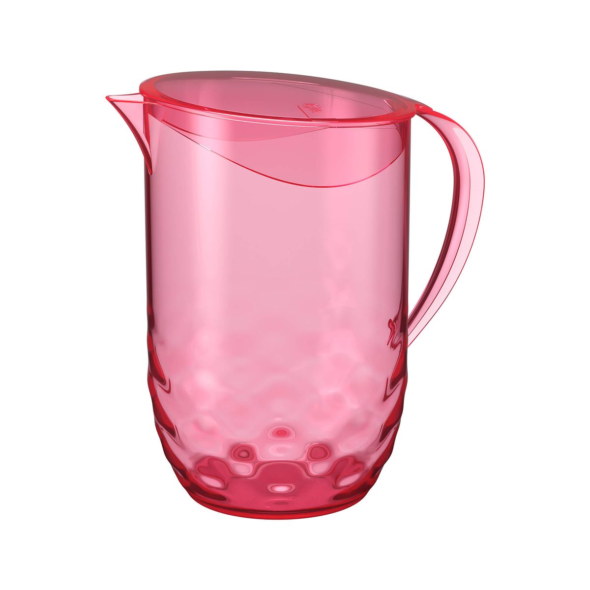 COZA - Jarra De Plástico Con Tapa 2L Coza Wave Rosa