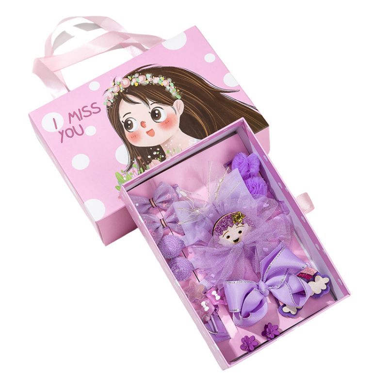 GENERICO - Set de 18 ganchos de cabello para bebés y niñas