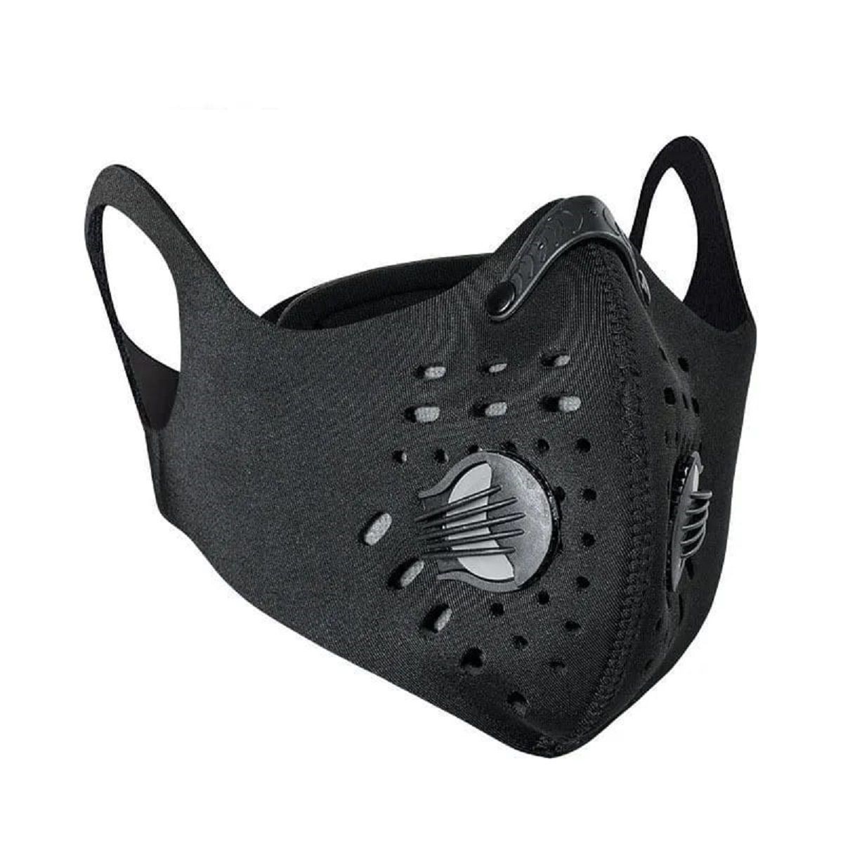 GENERICO - Mascarilla Deportiva Negra Sport Mask Black Ciclismo Genieka