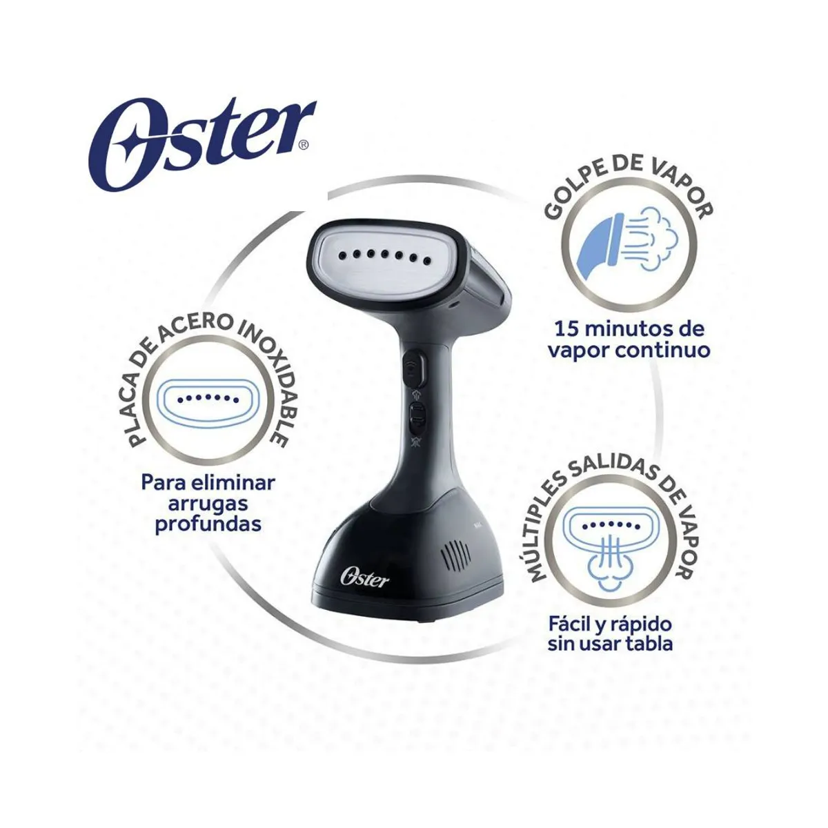 OSTER - Vaporizador de prendas portátil Oster GCSTES100