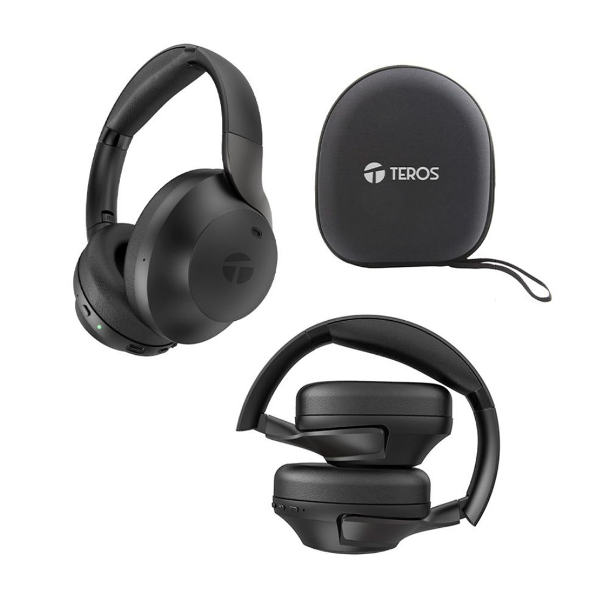 TEROS - AUDIFONO INALAMBRICO ANC TEROS TE-8033 TE8033 NEGRO