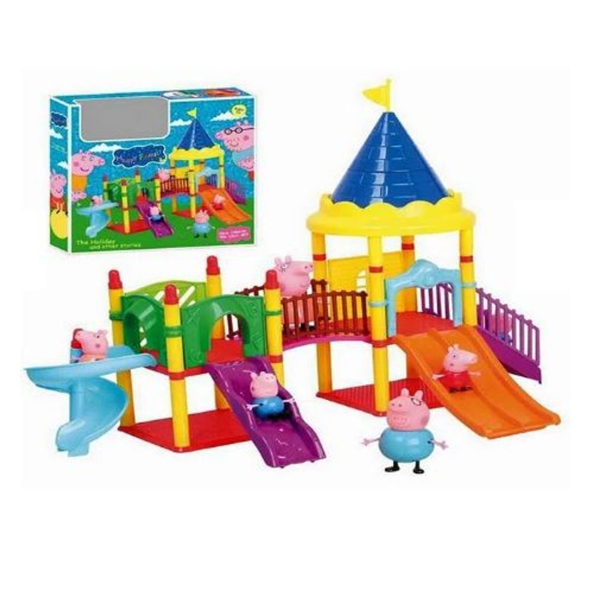 PEPPA PIG - Set Parque de Diversiones de Peppa Pig