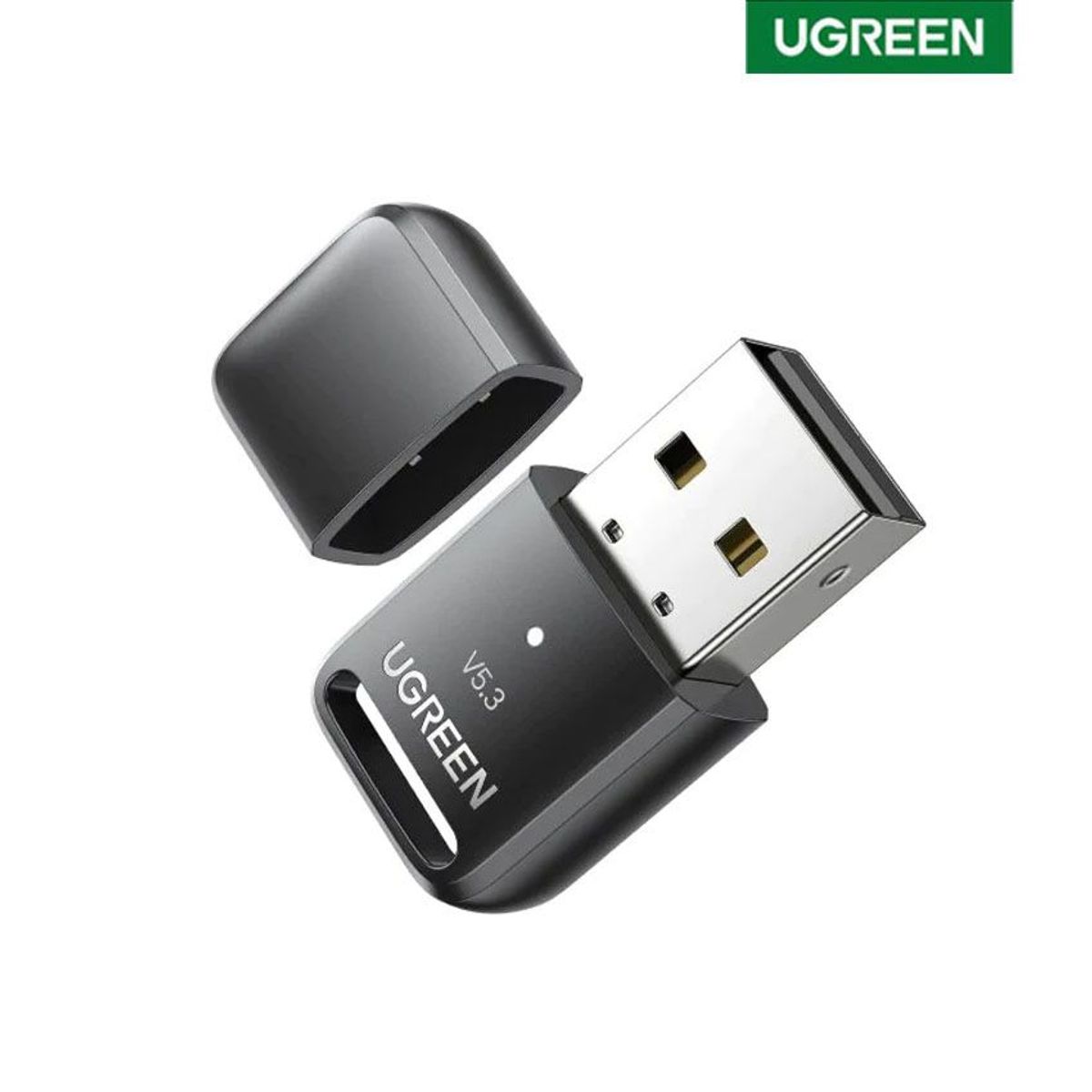 UGREEN - Adaptador USB Ugreen 5.3 Bluetooth PC Laptop Transmisor Recepto Dongle