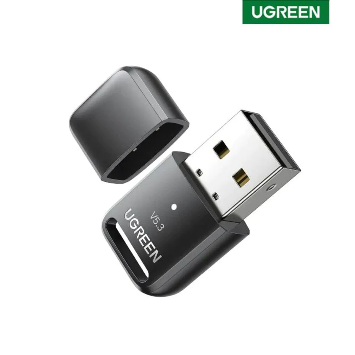 UGREEN - Adaptador USB Ugreen 5.3 Bluetooth PC Laptop Transmisor Recepto Dongle