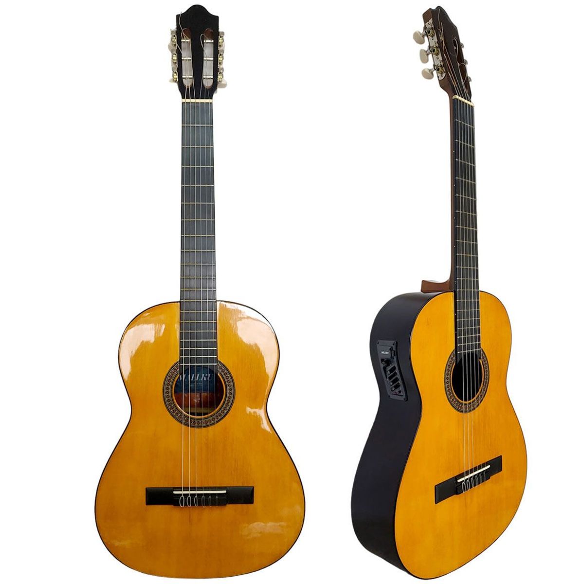 MALLKU - Guitarra Mallku Electroacustica 4 Bandas de Fino Acabado.