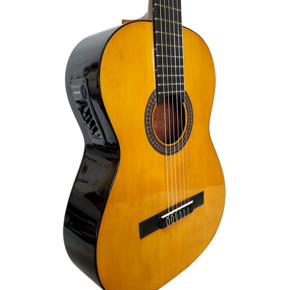 MALLKU - Guitarra Mallku Electroacustica 4 Bandas de Fino Acabado.