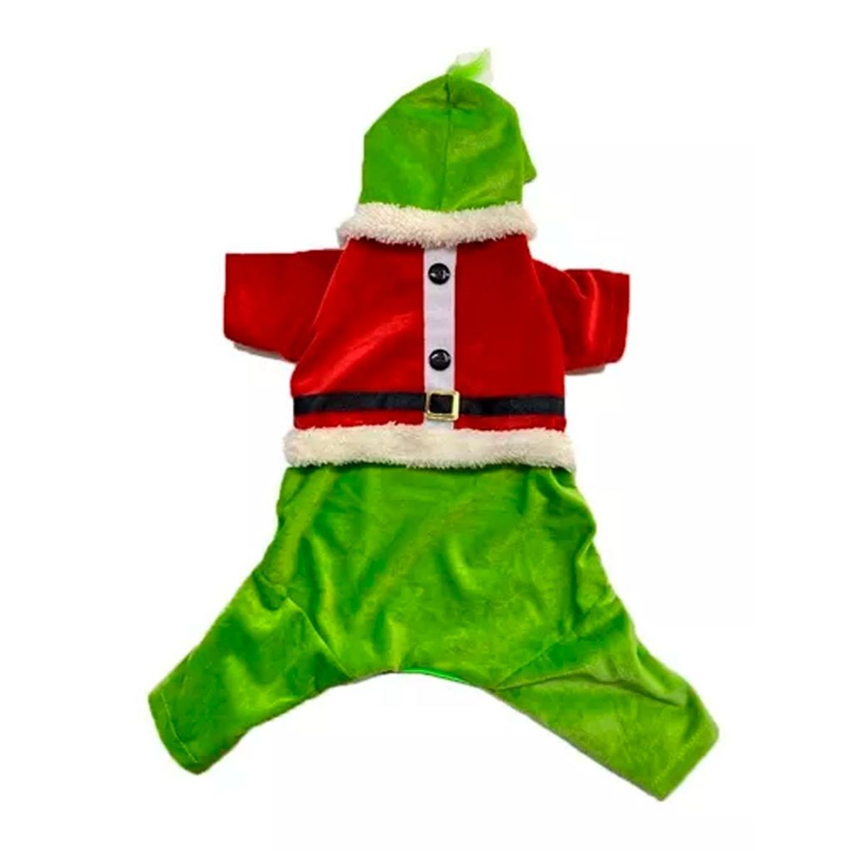 PETSHOP KONE - Ropa Navideña para Mascota Grinch Talla 0
