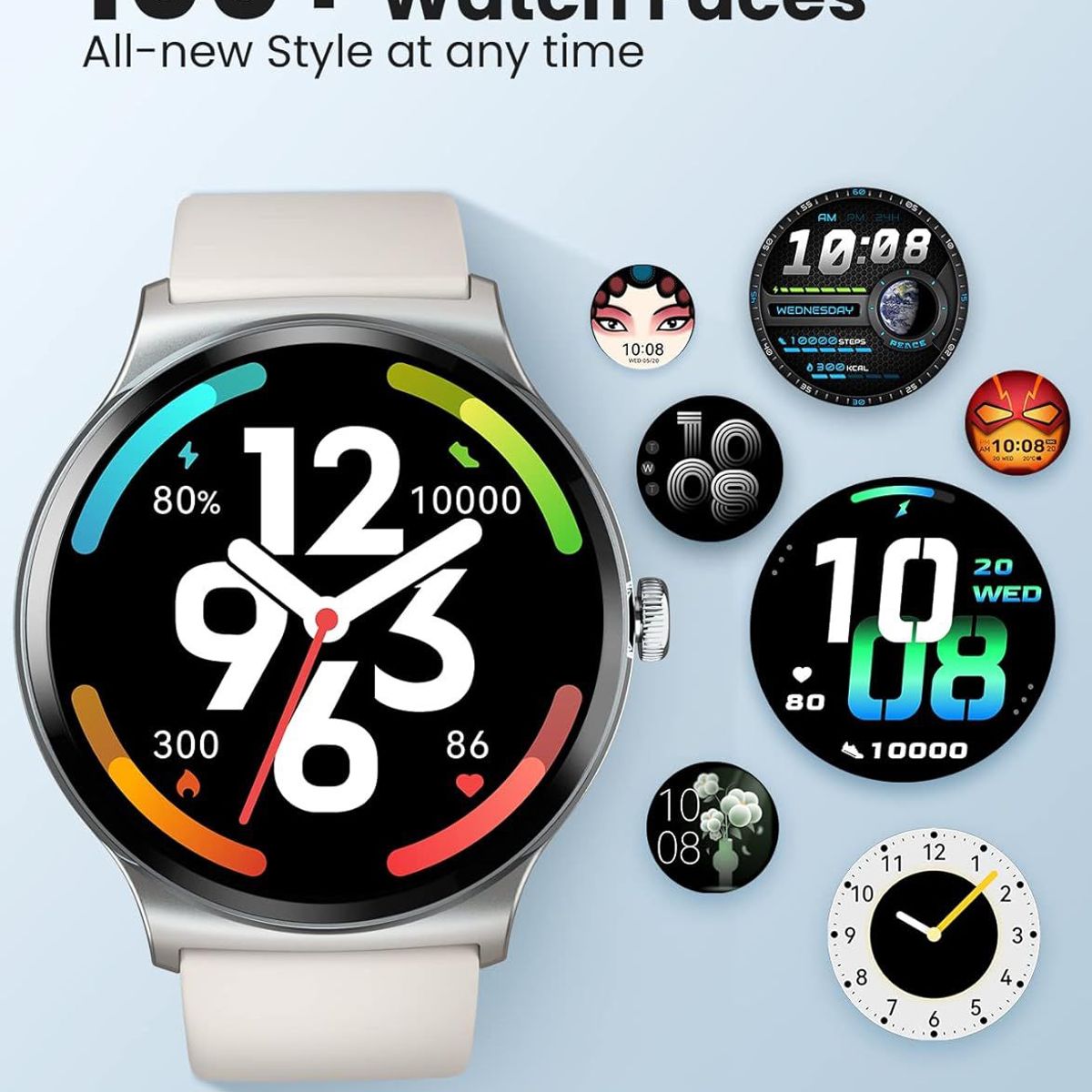 HAYLOU - Smartwatch Haylou Solar Lite Version 2023 No Xiaomi No Miband - Silver.