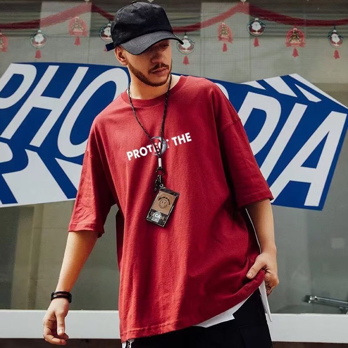 BLWOENS - Camiseta de manga corta para hombres