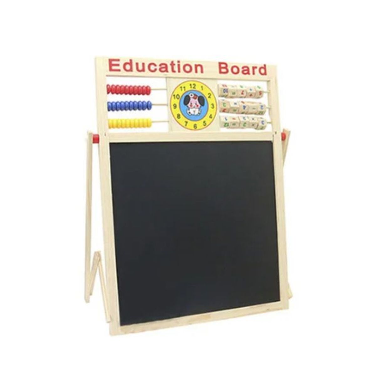 GENERICO - Pizarra Didáctica Imantada 2 en 1 Abaco Niños