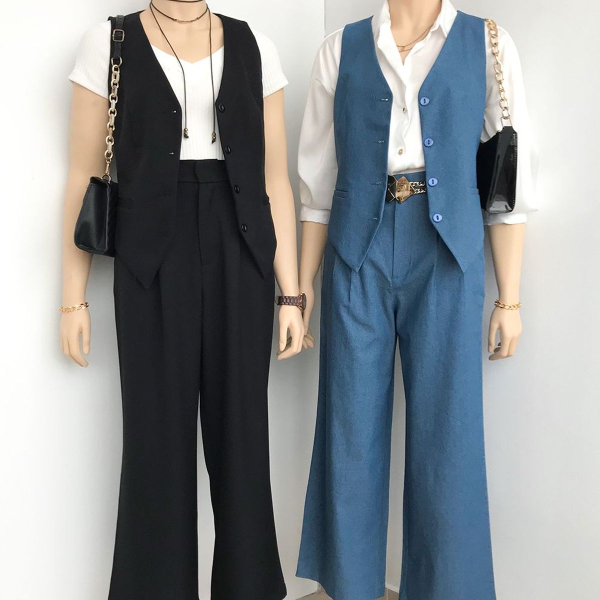 GENERICO - Chaleco Monet Color Denim Estacion 108