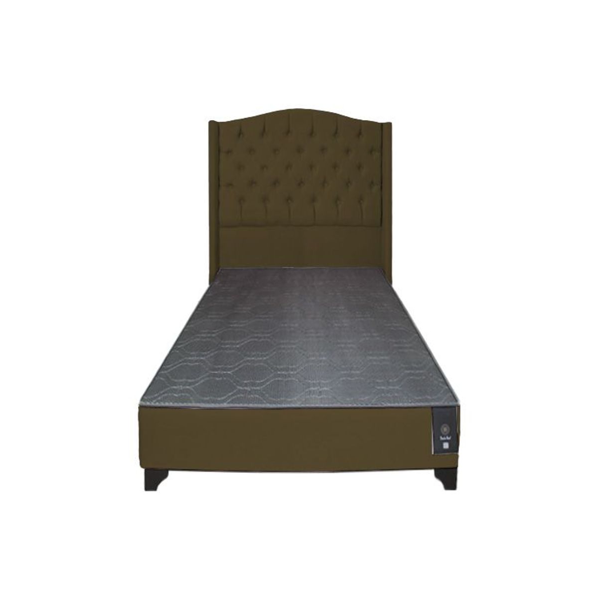 BARAKA HOME - Dormitorio Visby 1.5 plz - Chocolate