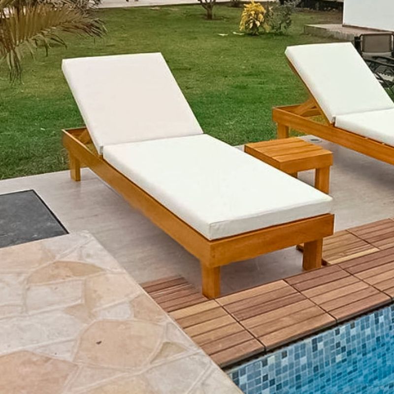 MOVENDA - Reposera de Piscina ajustable Monarca Movenda