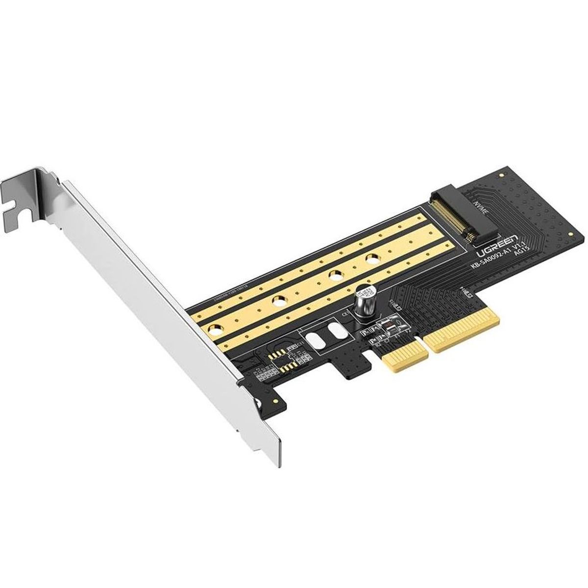 UGREEN - Tarjeta Con Disipador Para Discos M.2 NVMe PCIe 3.0 x4