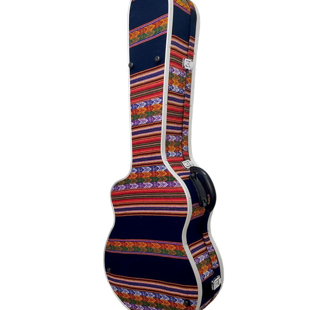 GENERICO - Estuche Rigido Hard Case de Guitarra Bordes Aluminio Andino