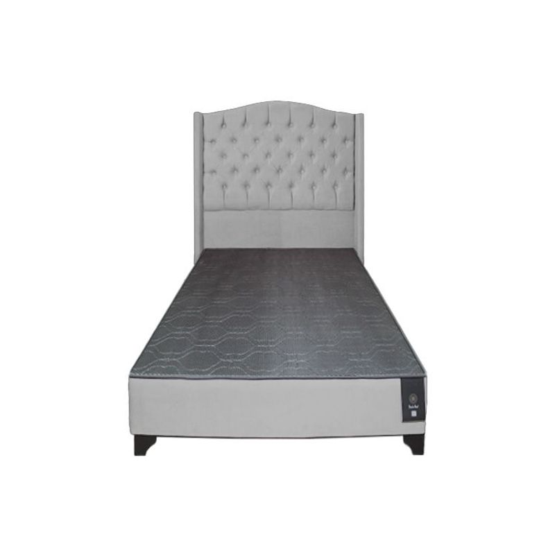 BARAKA HOME - Dormitorio Visby 1.5 plz - Gris Claro