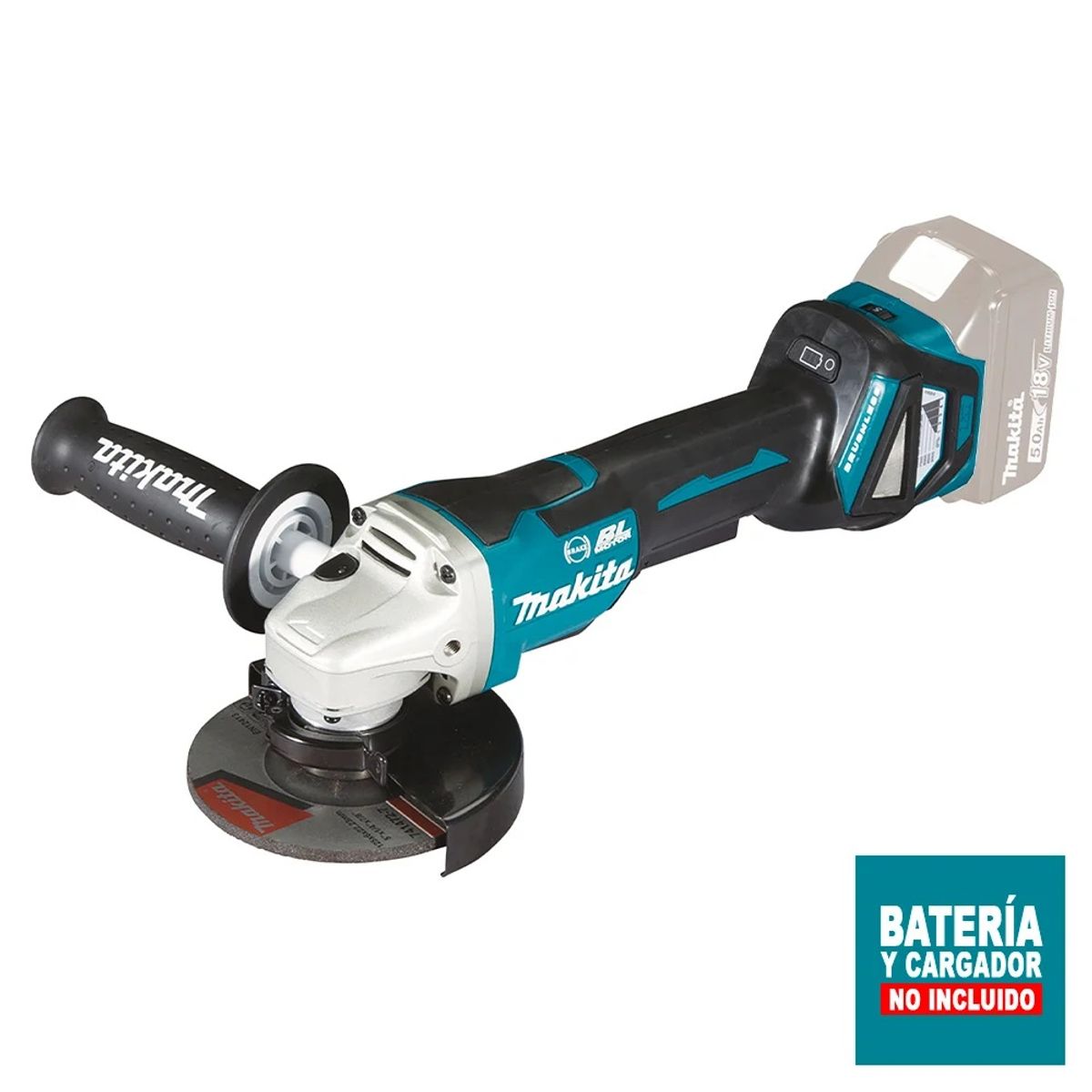 MAKITA - Esmeril Angular 4 1/2" 18V Baretool Makita DGA468Z