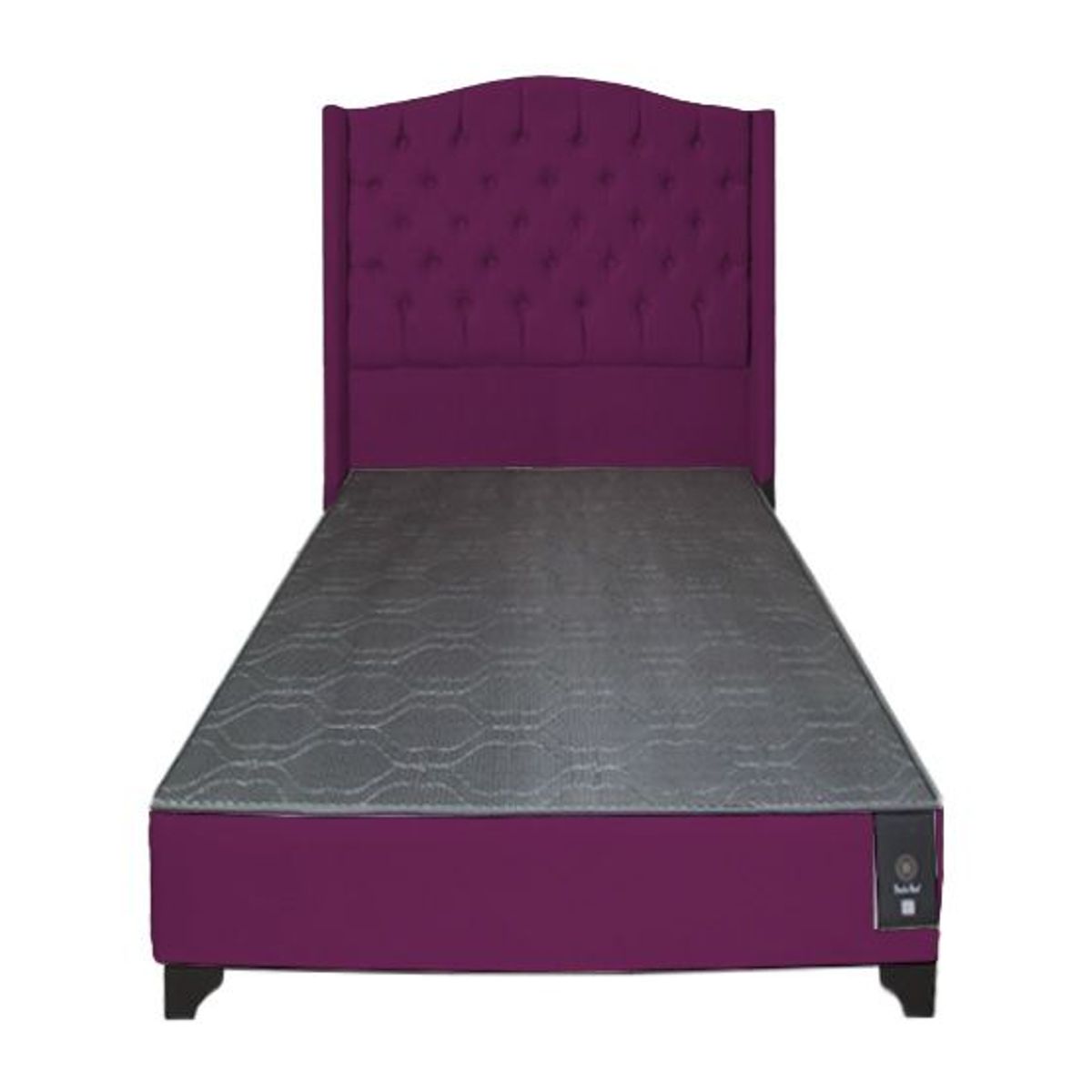 BARAKA HOME - Dormitorio Visby 1.5 plz - Púrpura