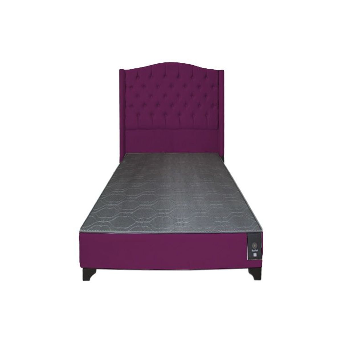 BARAKA HOME - Dormitorio Visby 1.5 plz - Púrpura