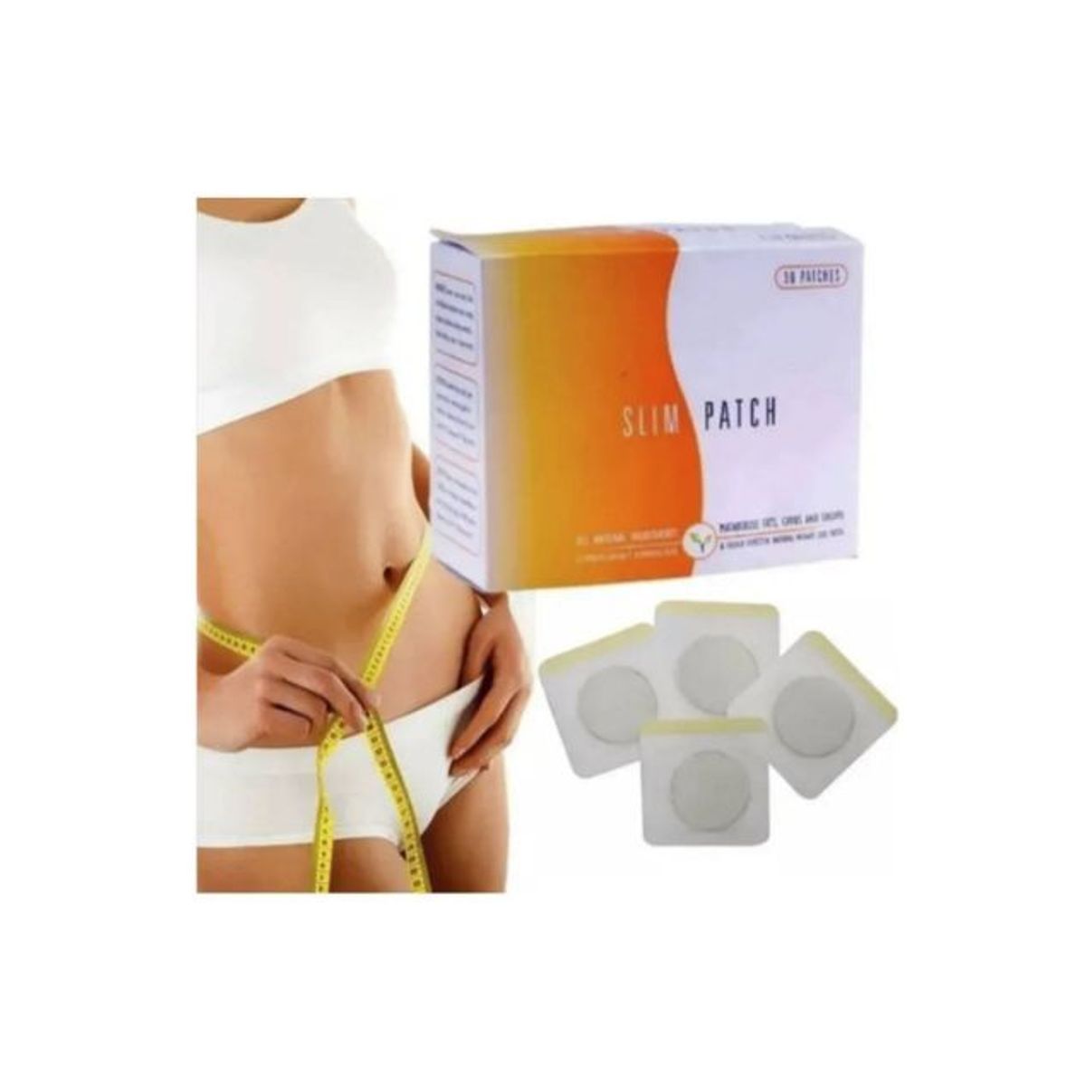 GENERICO - Parches Adelgazantes Reductores Slim  Patch X 30 Und En Caja