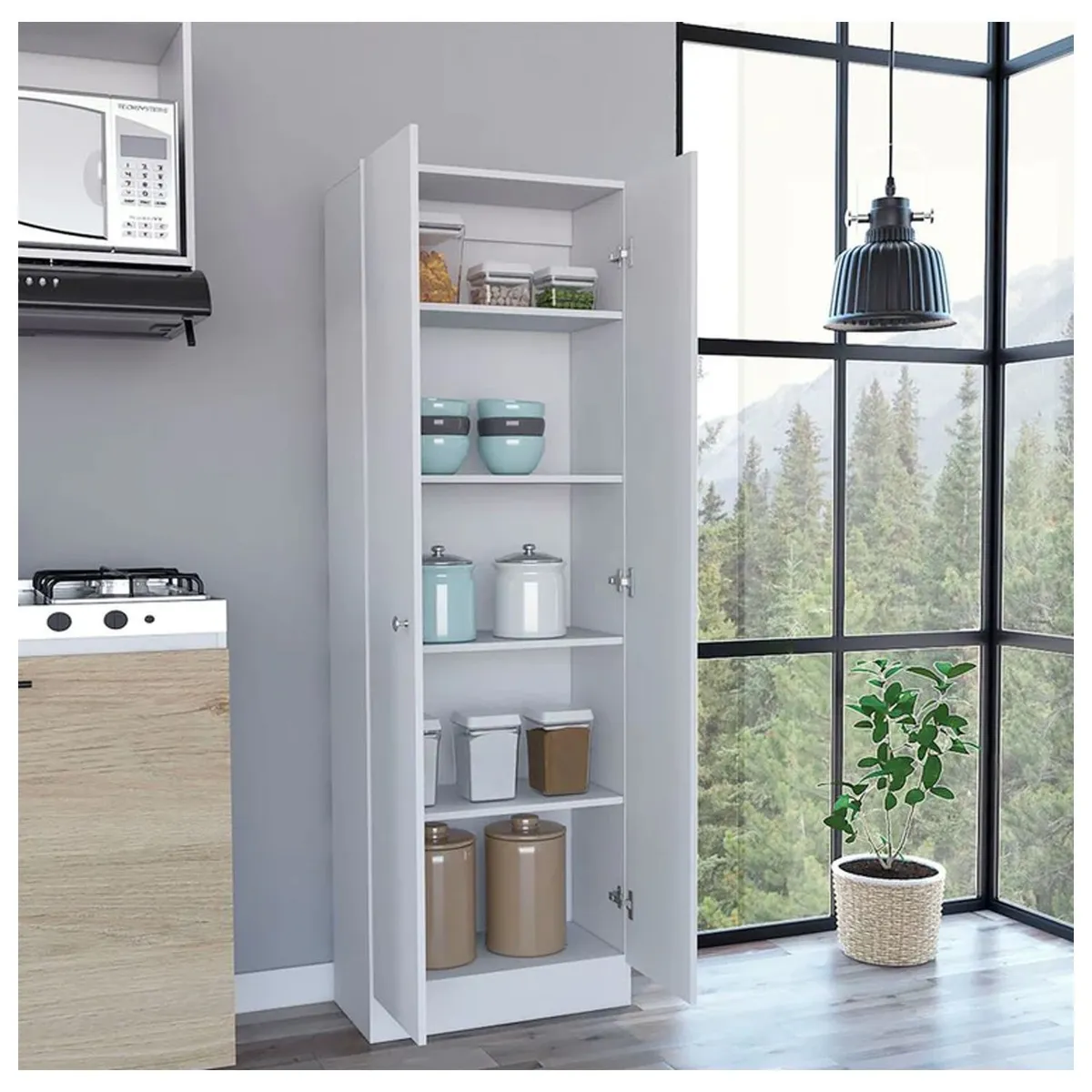 VENTITAS HOME - Organizador de Cocina o Comedor Justine Ventitas Home Blanco