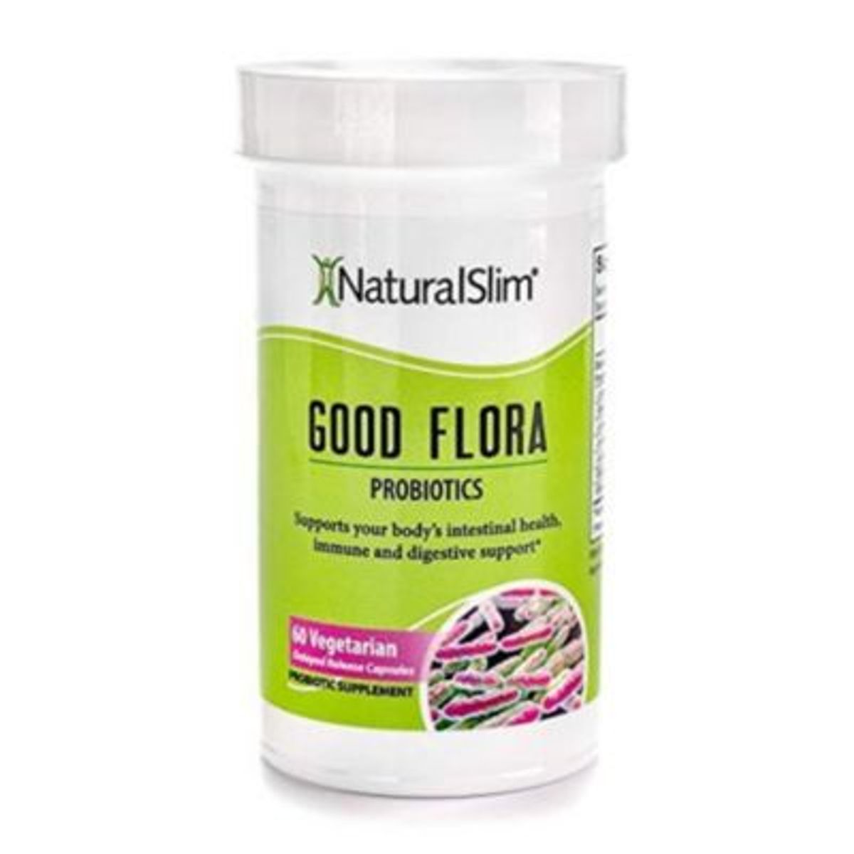 NATURALSLIM - NaturalSlim Good Flora Suplemento probiótico 60 cápsulas
