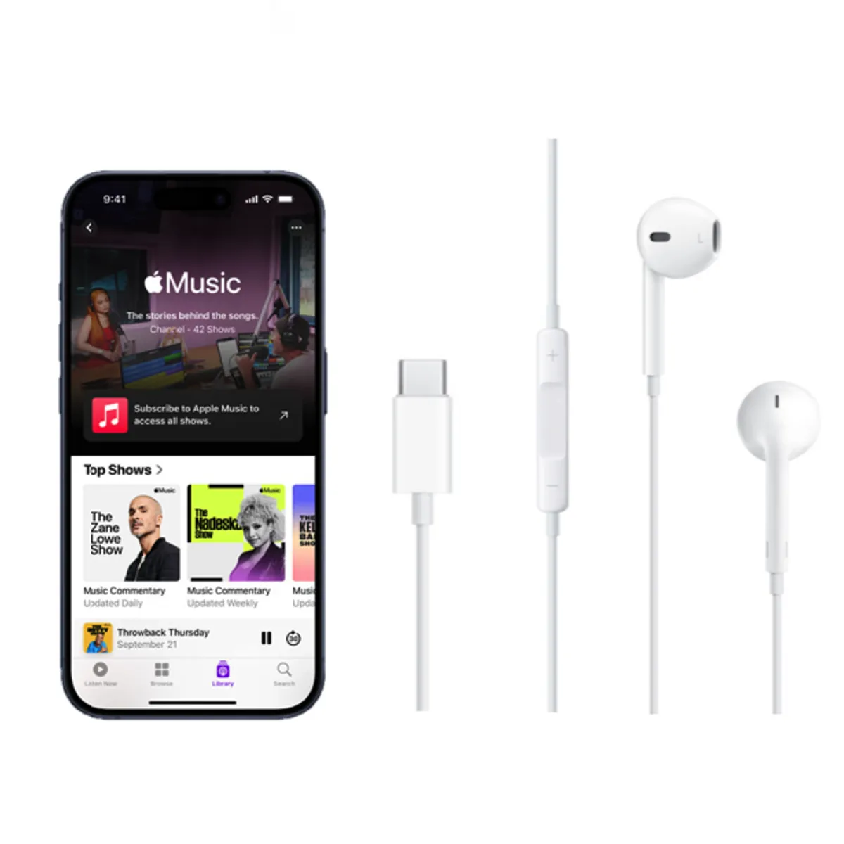 APPLE - EarPod Tipo C Apple Audífono USB-C