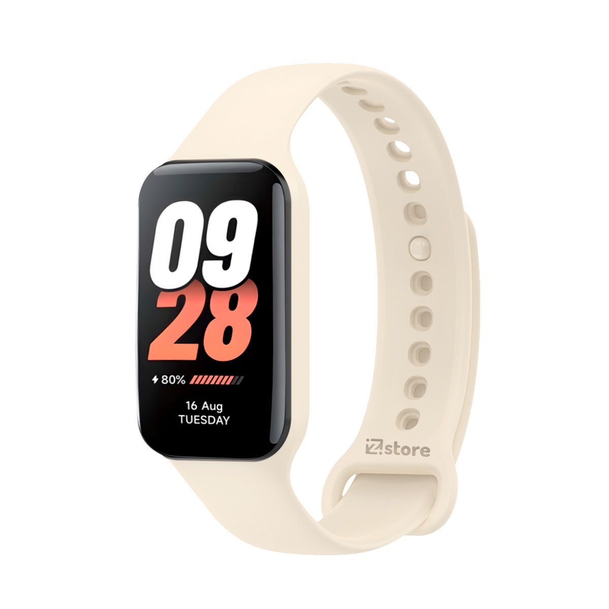 GENERICO - Correa Compatible Con Xiaomi Mi Band 8 Active Crema