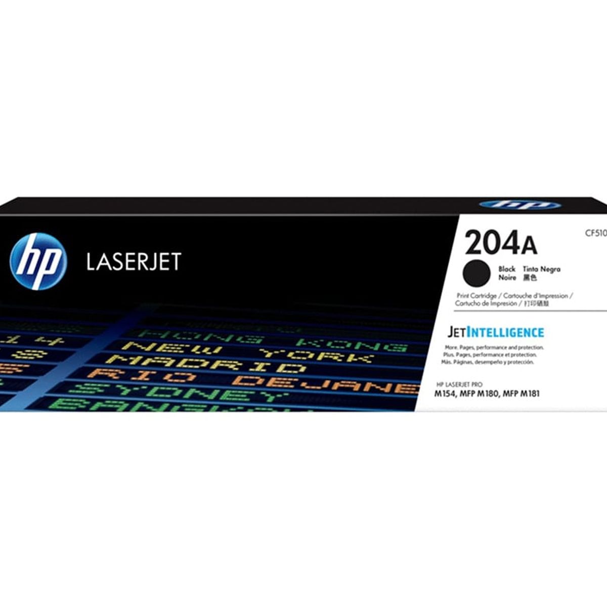 HP - TONER HP 204A NEGRO PARA LASERJET PRO M154/MFP M180/MFP P/N: CF510A