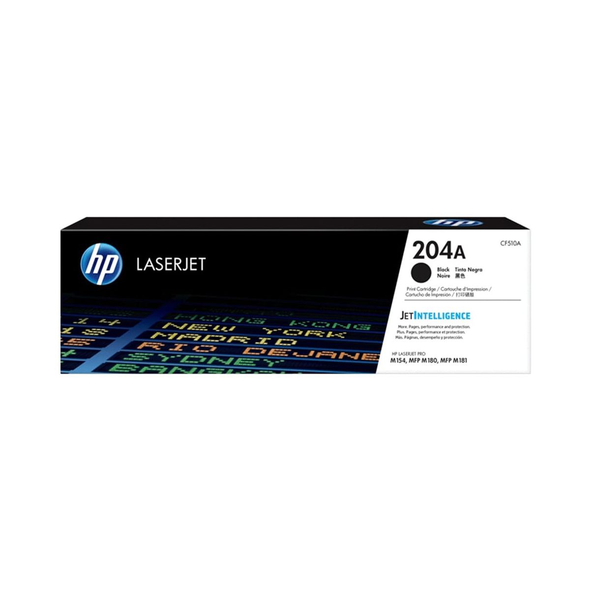 HP - TONER HP 204A NEGRO PARA LASERJET PRO M154/MFP M180/MFP P/N: CF510A