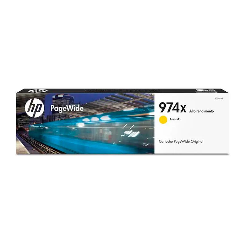 HP - TINTA HP 974X AMARILLO PAGEWIDE PRO SERIES 452 477 552 577 P/N: L0S05AL
