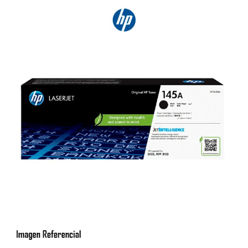 HP - TONER HP 145A NEGRO PARA LASERJET PRO 3001/3002/3003 P/N: W1450A