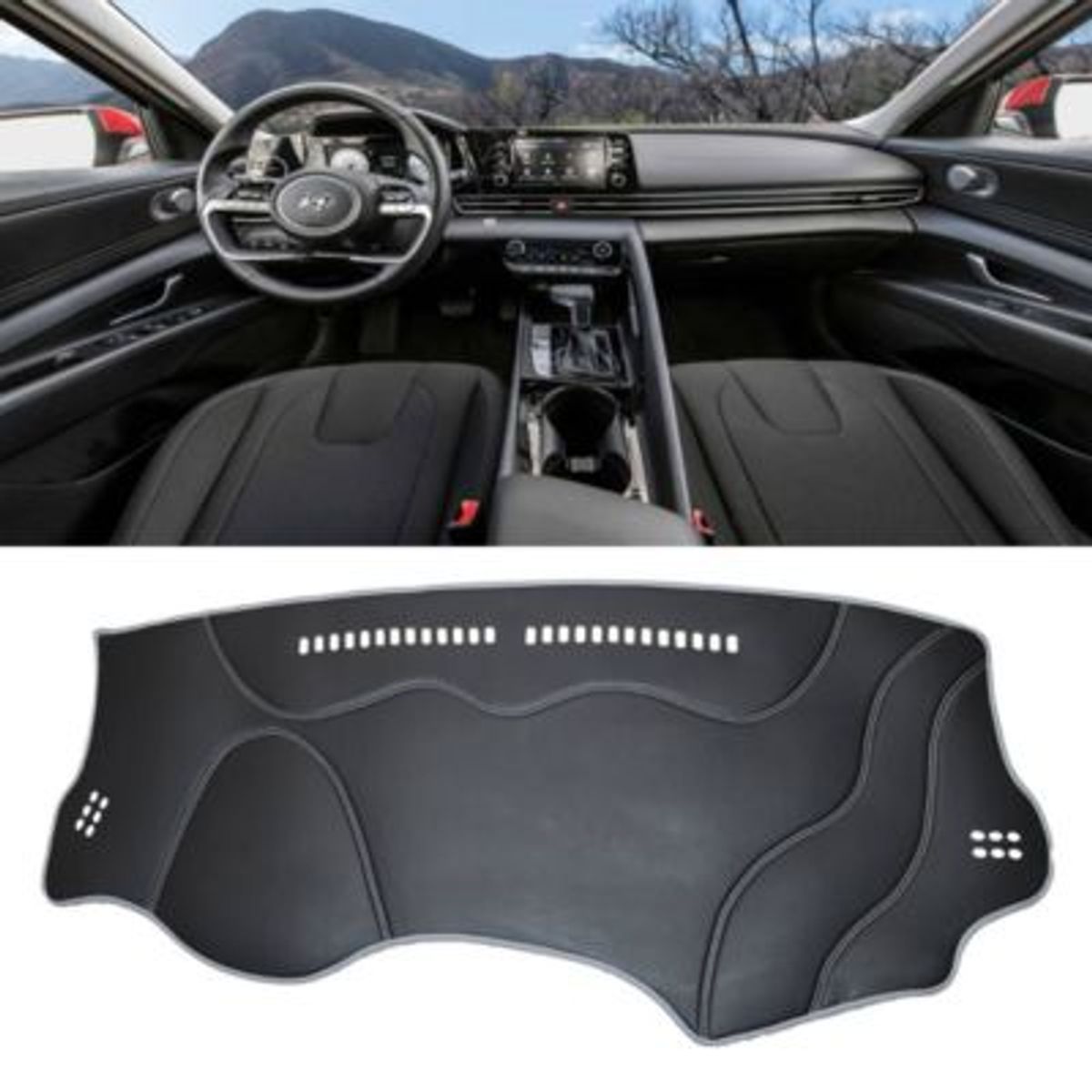 TAPIZ PERU - Tapete protector de tablero Hyundai Elantra 2022-2023